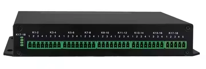 16 チャンネル ドライ コンタクト クロージャ スイッチ FC ファイバー 19 インチ