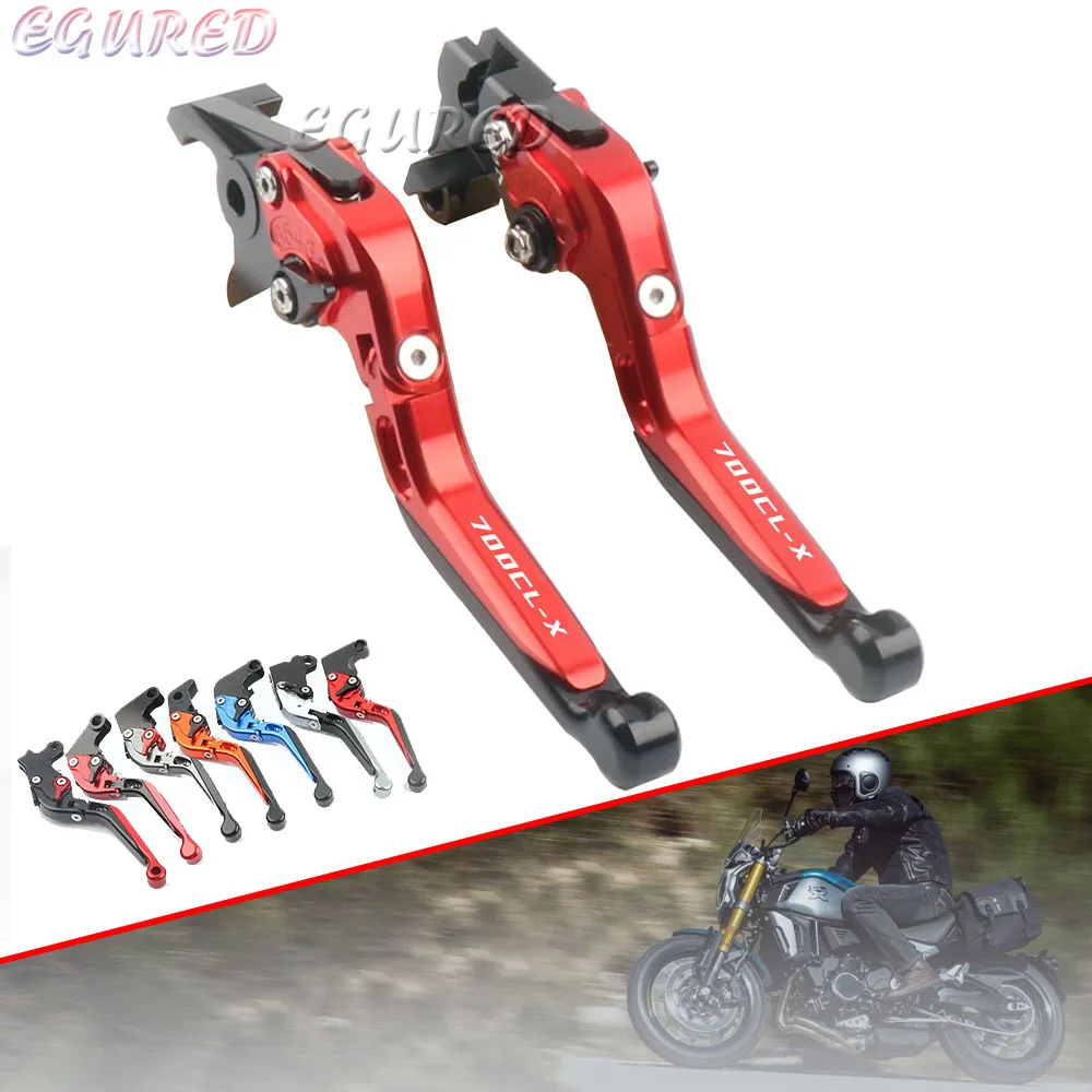 

Folding Brake Clutch Levers For CFMOTO 700CLX 700CL-X Motorcycle Accessories Adjustable Extendable Handles LOGO