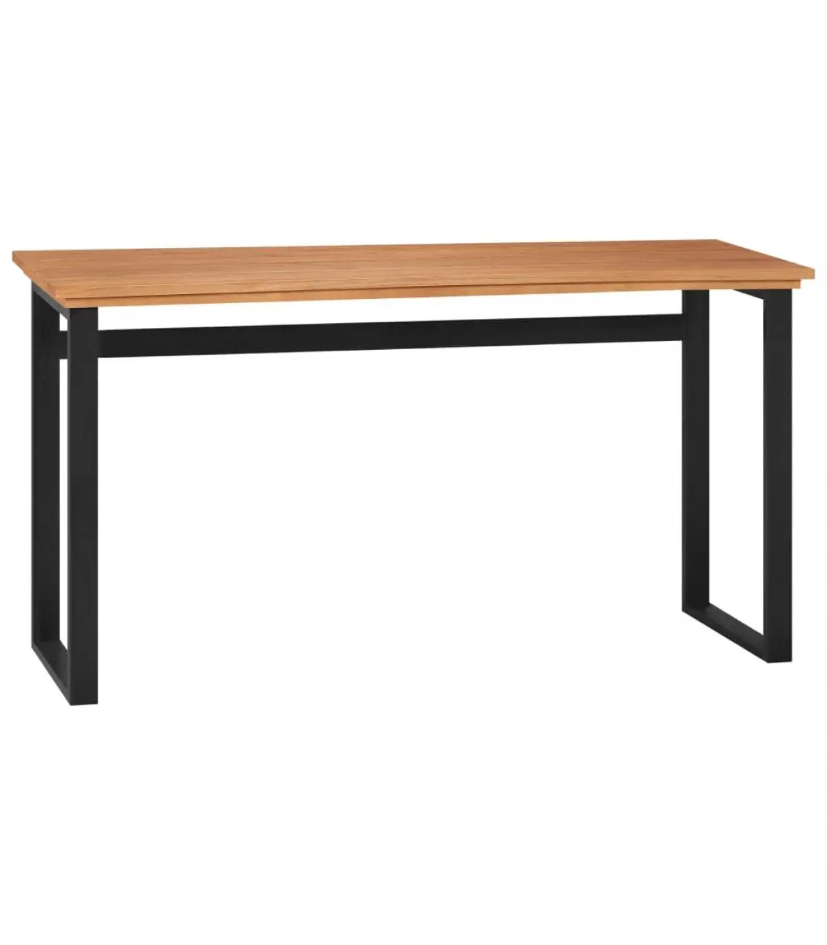 Solid teak wood desk desks 120x45x75 cm