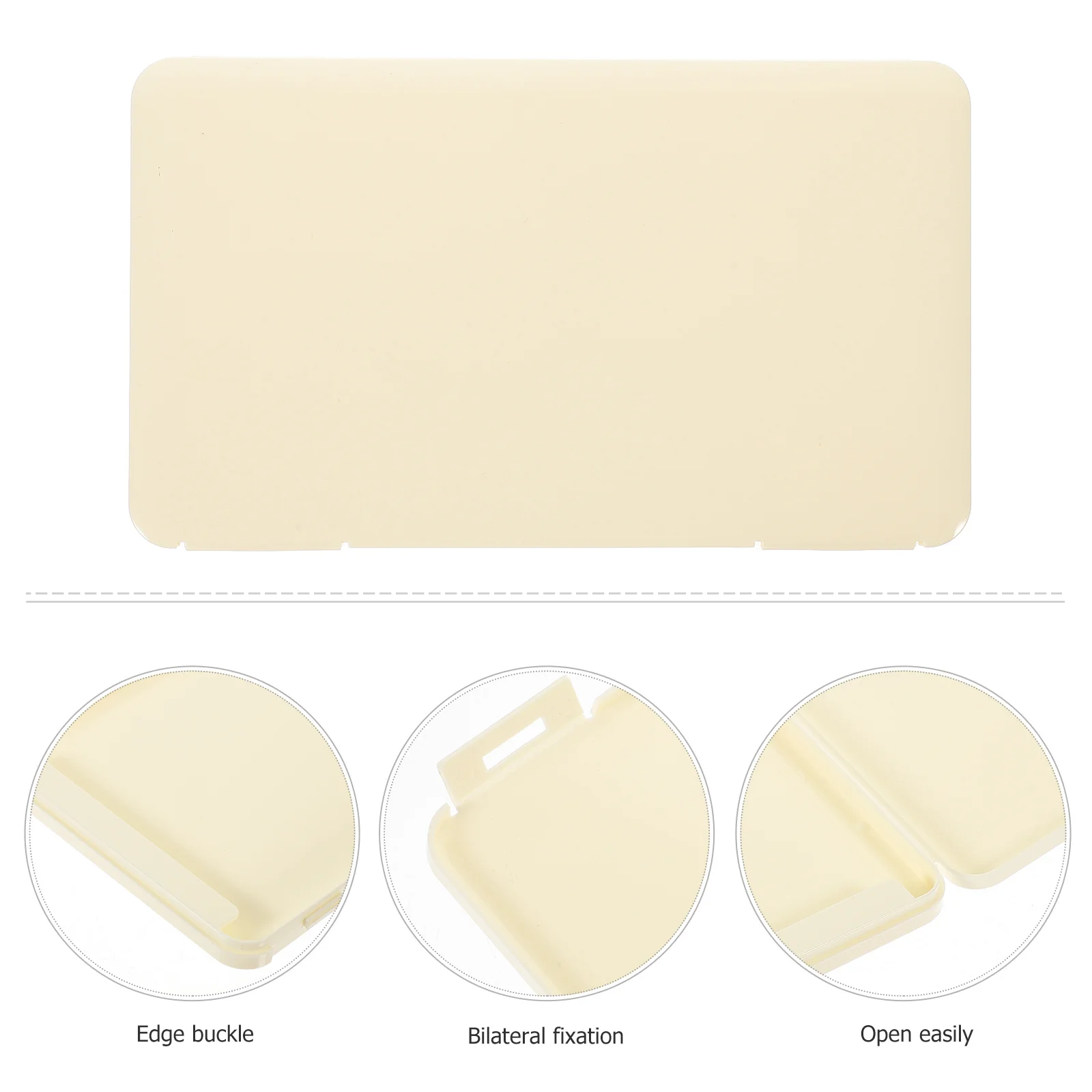 2Pcs Eyelash Storage Box Portable Makeup False Lash Organizer Case Large Capacity Travel Holder Eyelashes Packaging Box