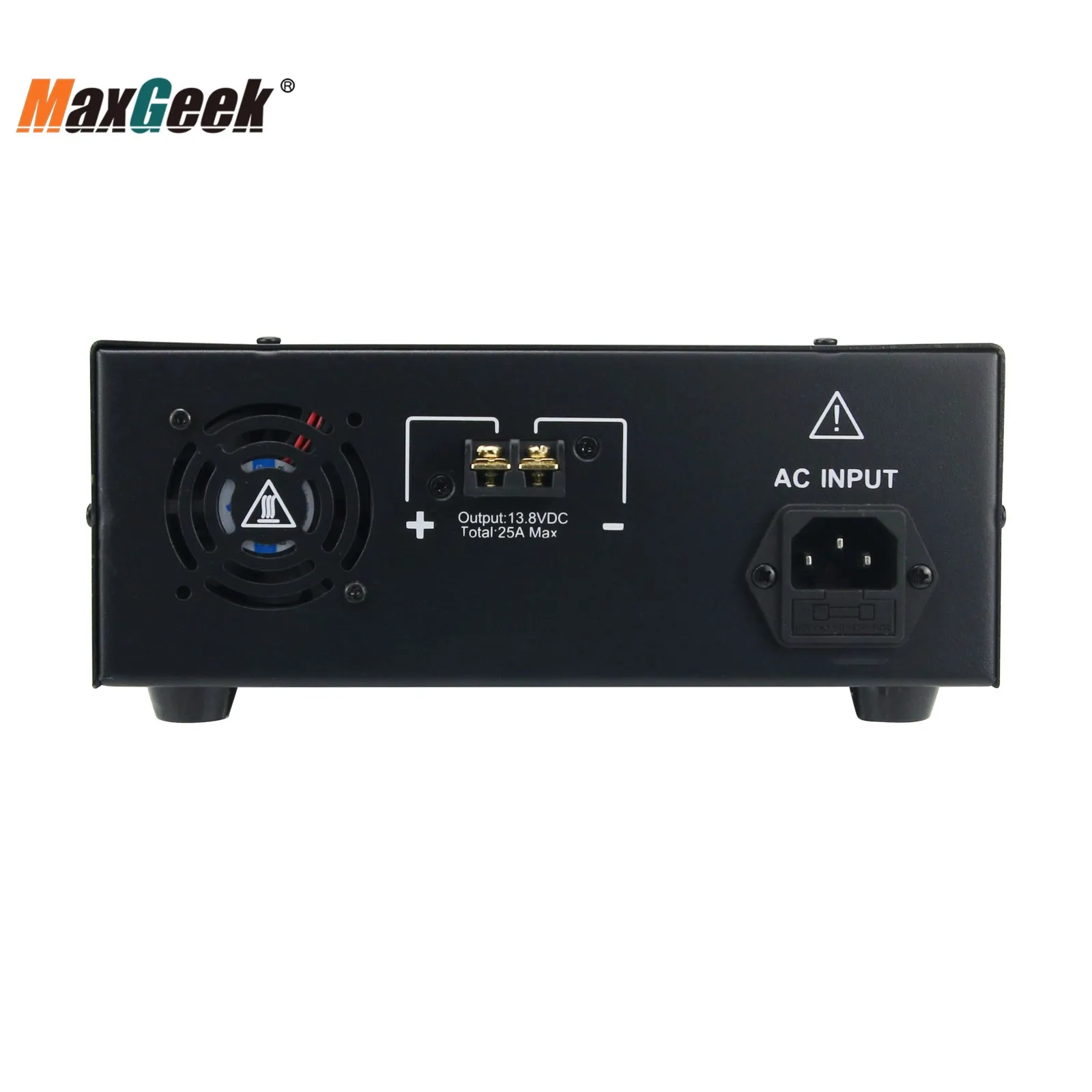 Maxgeek 25A Car Radio Station Switching Power Supply DC 220V to 13.8V Radio Base Switching Power Regulator