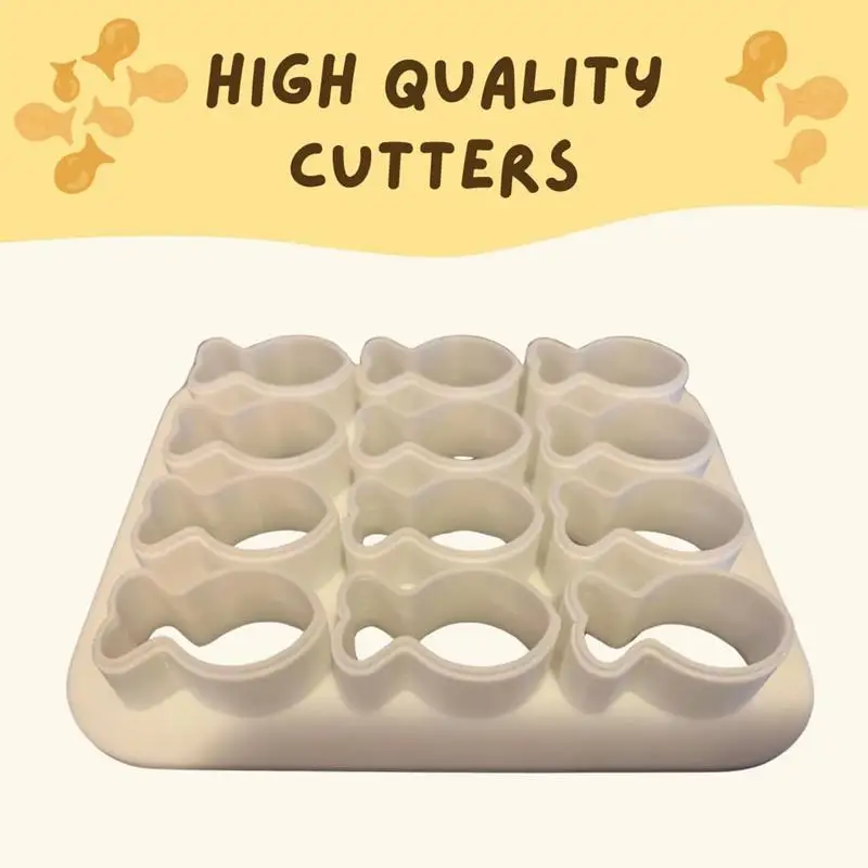 Fish Shaped Cookie Cutter Fish Cracker Cookie Cutter Baking Cookie Cutters For Fondant Chocolate Sugar Clay Animal Cookie Cutter