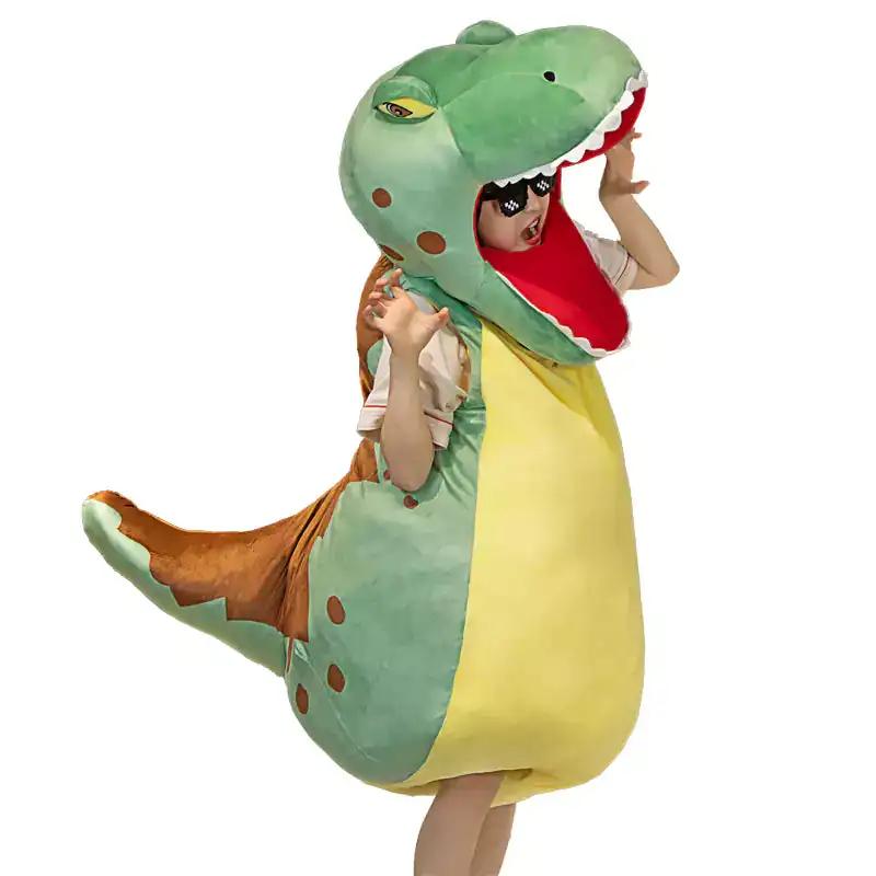 Dookilive Simulated Dinosaur Doll Dress Stuffed Animals Christmas Halloween Party Toys