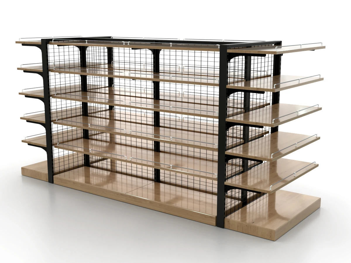 Retail Store Rack Supermarket Shelf Gondola Shelving for Supermarkets or Convenient Shop