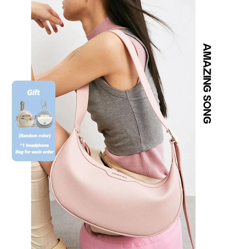 

Amazing Song Crossbody Bag Half Moon Medium
