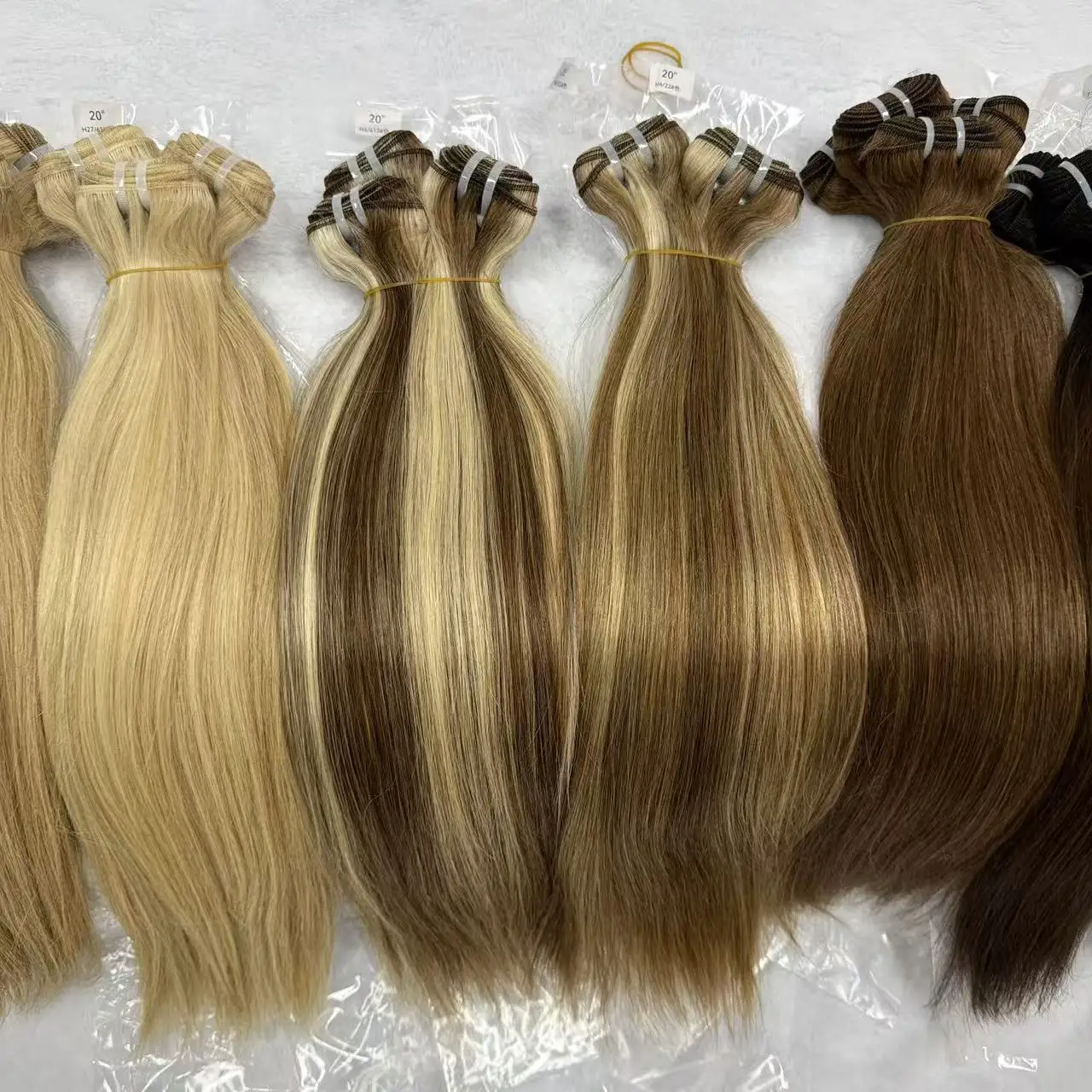 highlighted-vietnamese-virgin-human-hair-extension-100-human-hair-weft-bulk-colored-human-hair-weaving-bundles-straight-hair