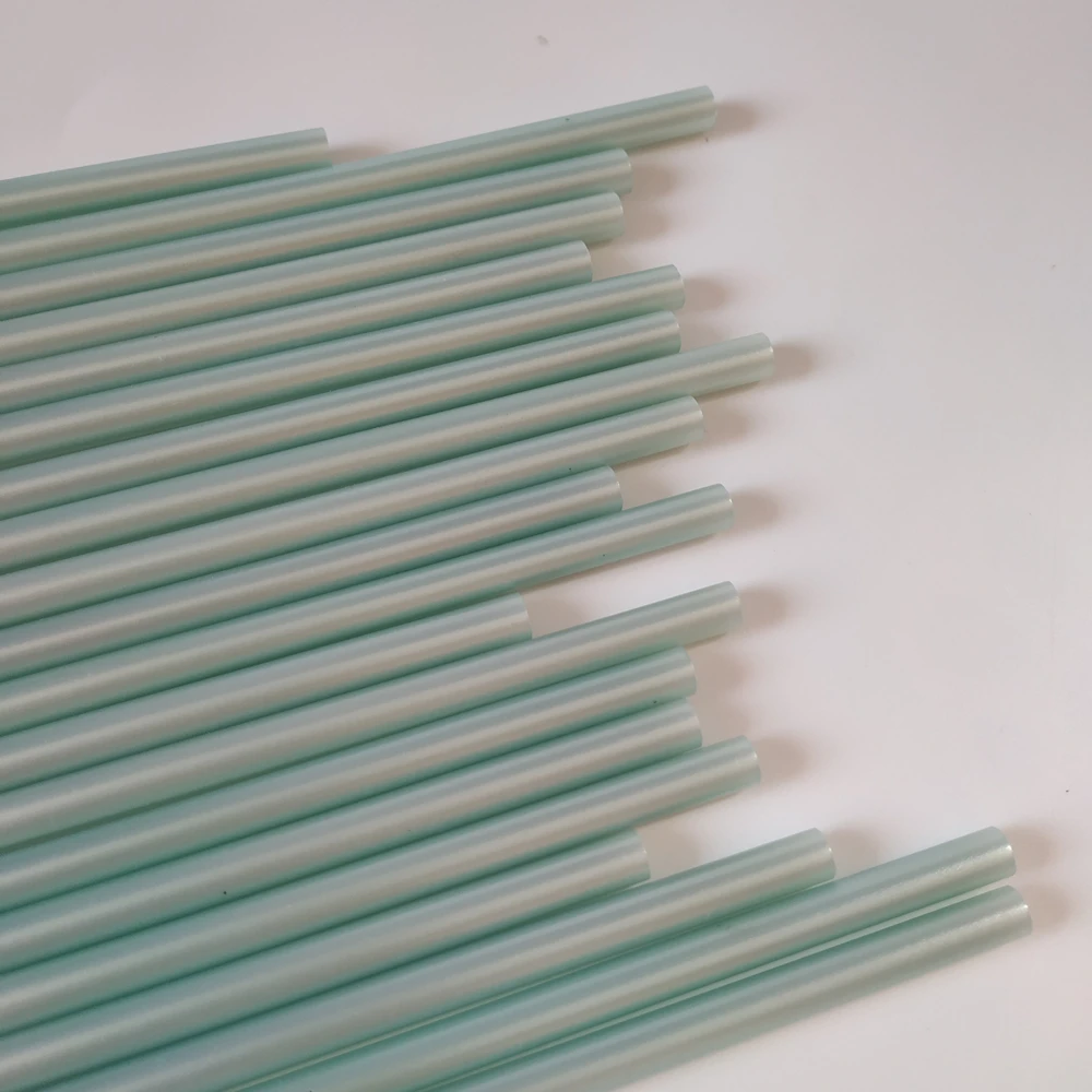 20 pz 7x200mm metallo verde colla a caldo stick, colore perlescente striscia adesiva Hot Melt, incollaggio, rappezzatura. Può fare sigillo di cera