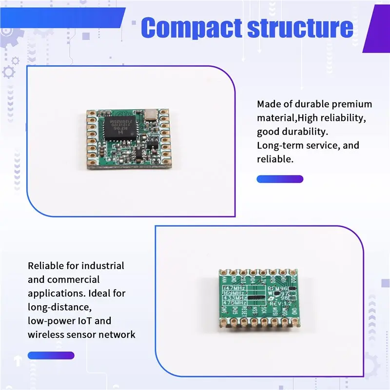【HOT A69Z!】SPI Interface Lora SX1278 433Mhz Lora Wireless Transceiver Module Low Power Spread Spectrum Wireless Module For Iot