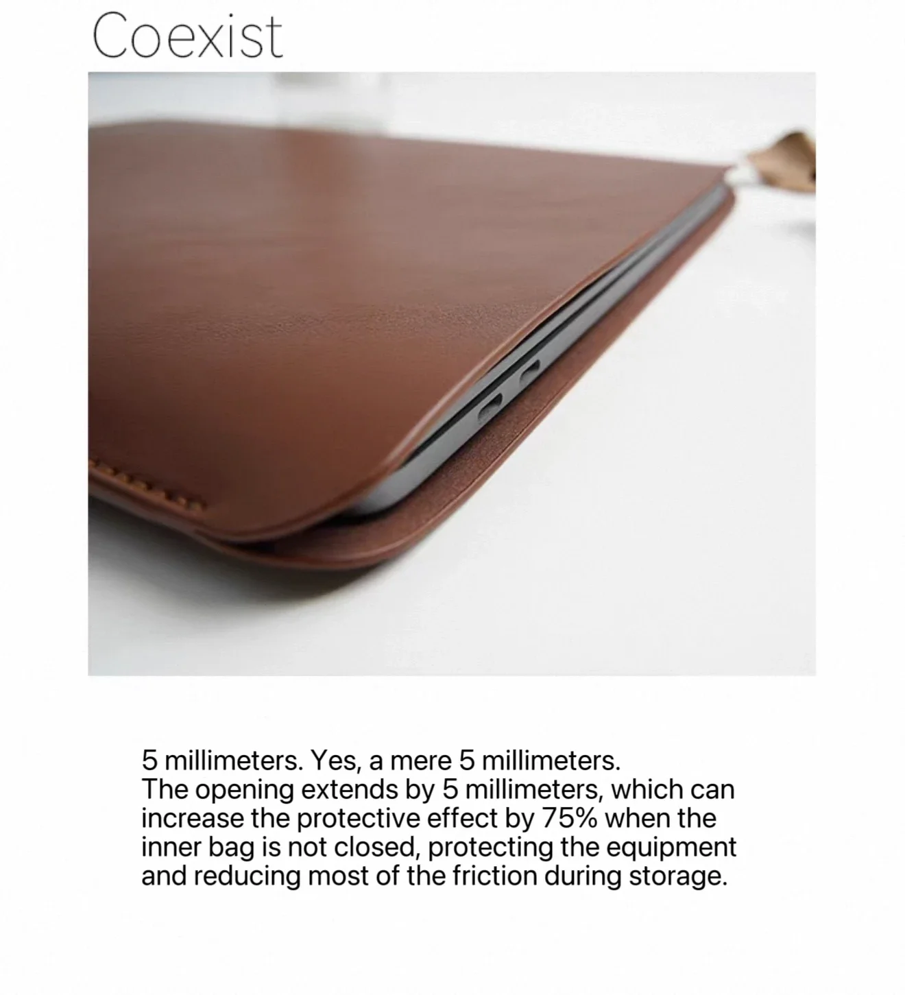 Laptop inner case, suitable for Macbook.