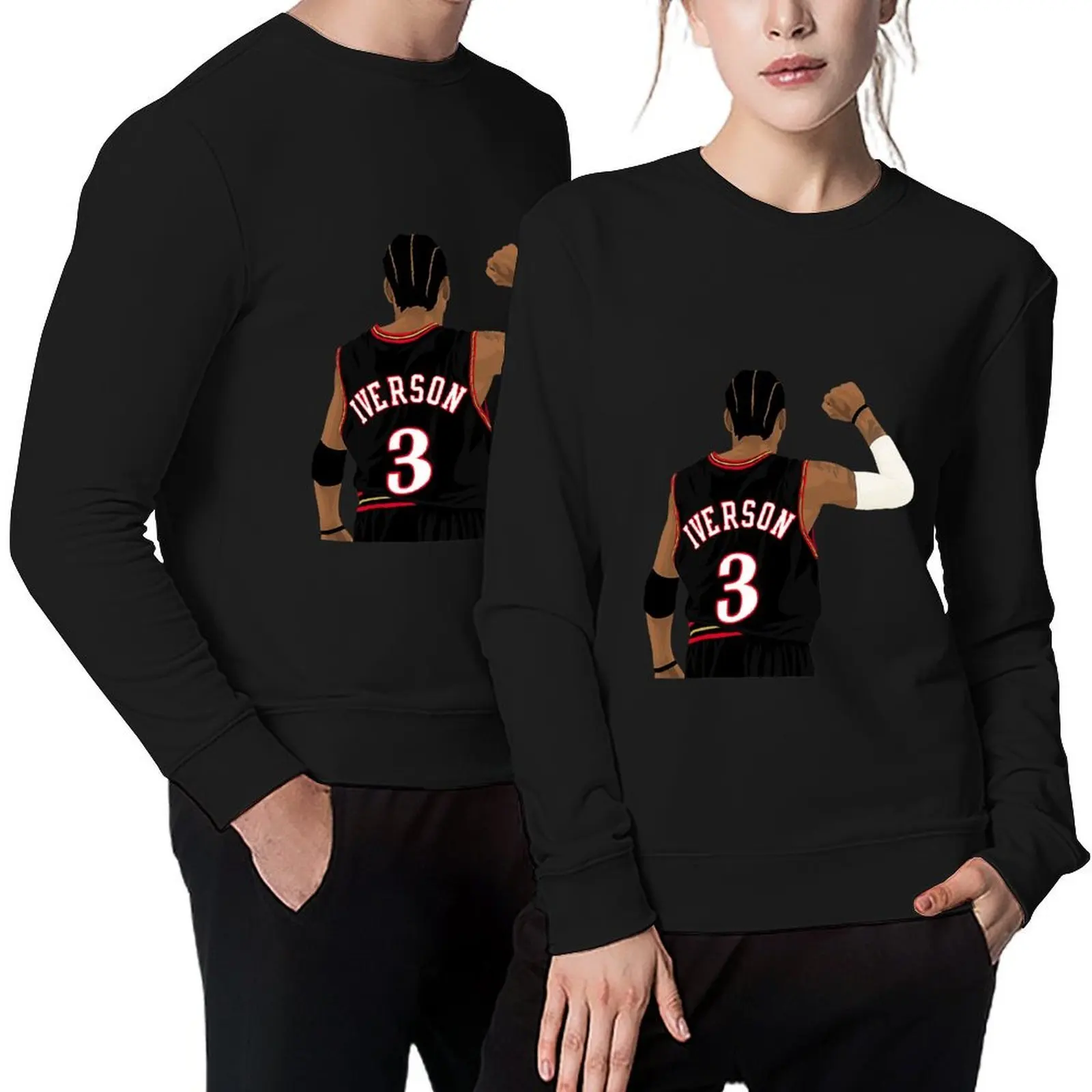 

Allen Iverson Allen Iverson 3 Pullover tracksuit men clothes winter clothes autumn clothes sweatshirts