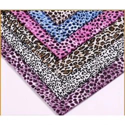 Printing Polyester Leopard Print Pattern Fabric For DIY Mouth Masks Women Dress Quilting Garment Patchwork Accessories 100x150cm