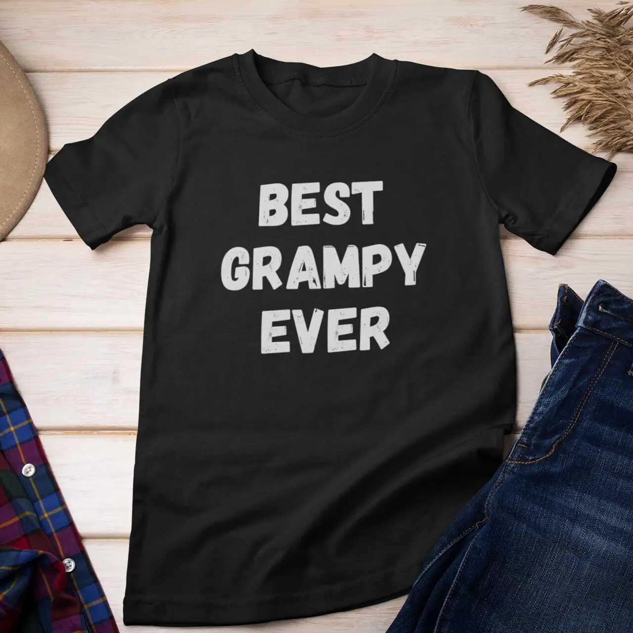 Best Grampy Ever Funny Grandpa Christmas s For Mens T Shirt