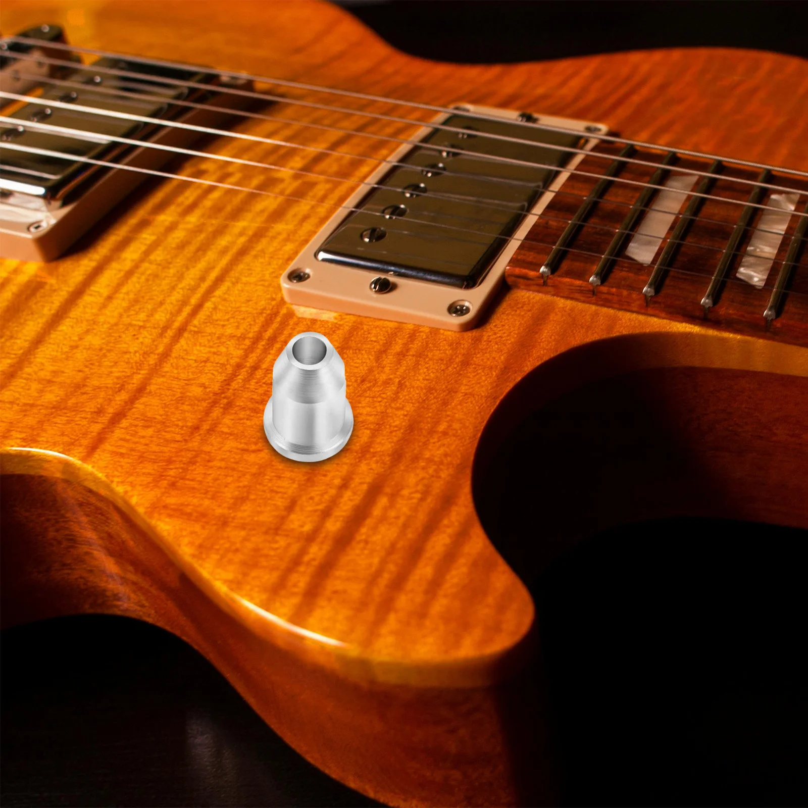 

6Pcs Electric Guitar String Buckles Premium Quality Anti Rust Better Sound Guitar Accessories Mounting Ferrules