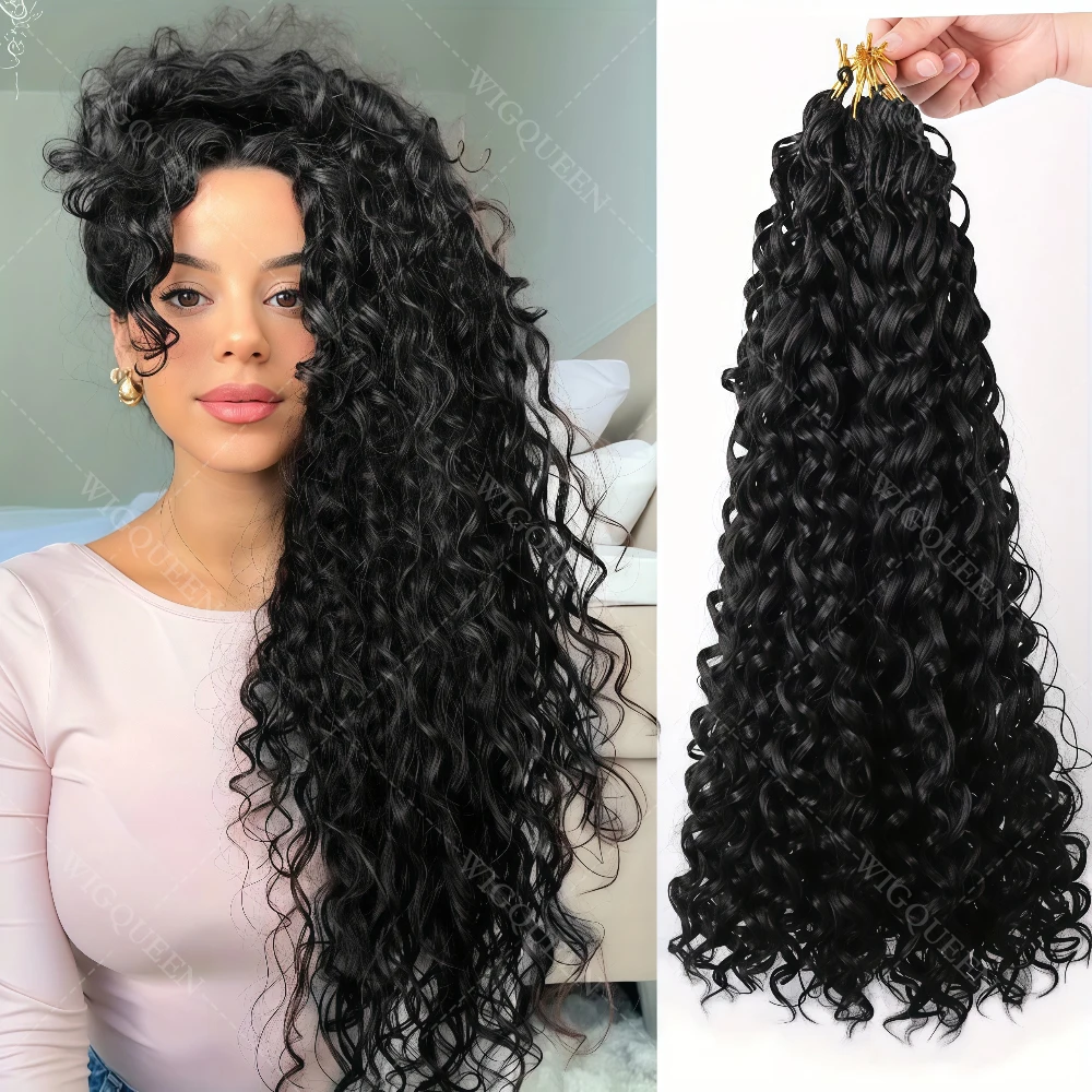 ترقية 10A اللوالب الصغيرة مجعد غير مرئية الكروشيه الشعر التمديد شعر الإنسان ريشة الكروشيه وصلة إطالة شعر طبيعي مع سلسلة