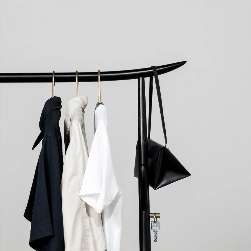 옷걸이 고급 코트 랙 정리함 공간 절약 거실 인테리어 코트 랙 바지 걸이 포르트 마네토 현관 가구
