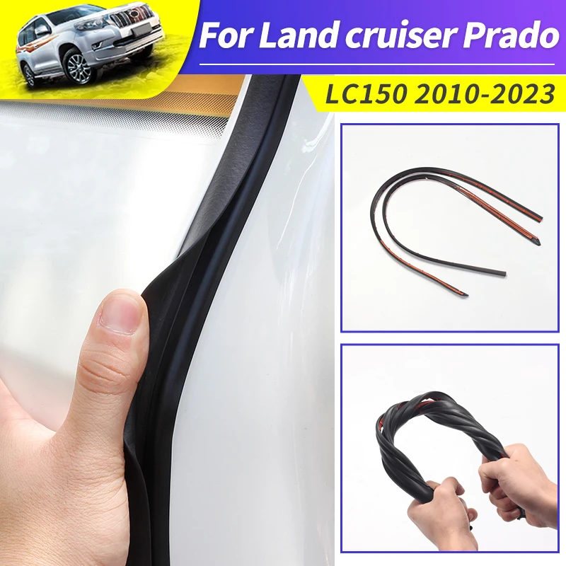 C Column Sealing Strip Suitable for 2010-2023 Land Cruiser Prado 150 Lc150 Sound Deadening Strip Modification Accessories