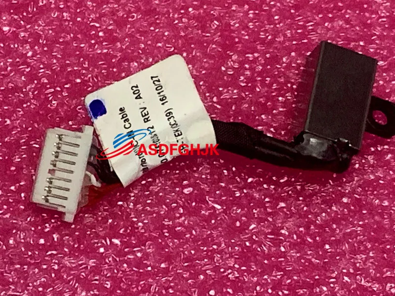  FOR Dell Inspiron 15 5568 13 5368 13 5378 DC Power Jack with Cable 450.07R03.000 0PF8JG PF8JG 100% Perfect work