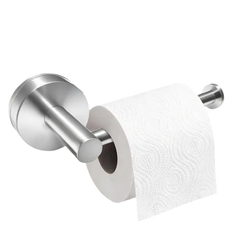 

AB34-Stainless Steel Wall Mount Toilet Paper Holder, Wall Mount Design For Bathroom Storage