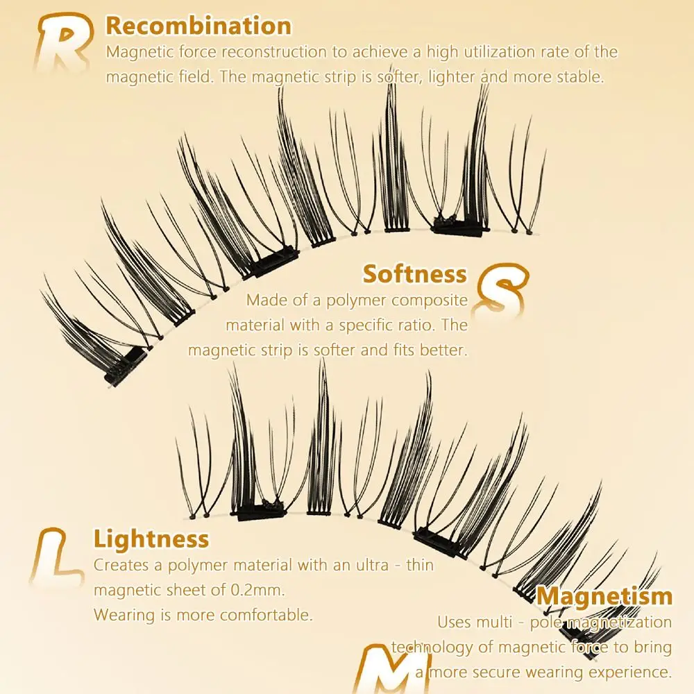 Professionelle Natürliche Nerz Falsche Wimpern Handgemachte Wiederverwendbare Wimpern Curler Verlängerung Werkzeuge 3D Make-Up-Tool Mädchen