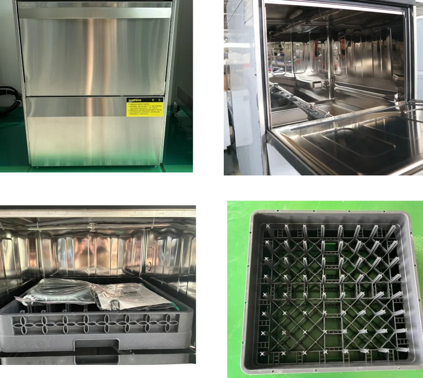 Built-in Bar Glass Washer Portable Dishwasher Smart Commercial Countertop Small Stainless Steel Dishwashers for Restaurant