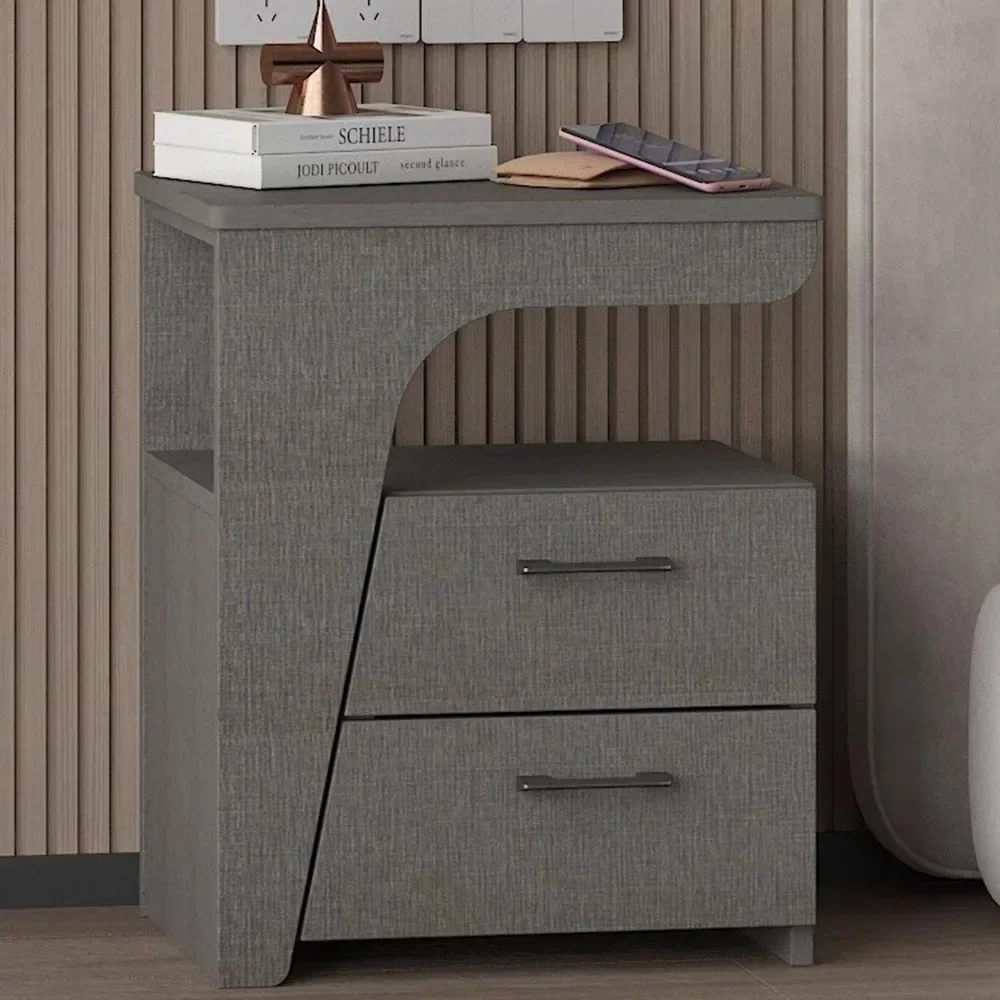 

Solid Wood Modern Nightstands Bedroom White Drawers Simple Luxury Nightstands Design Storage Szafka Nocna Interior Decorations