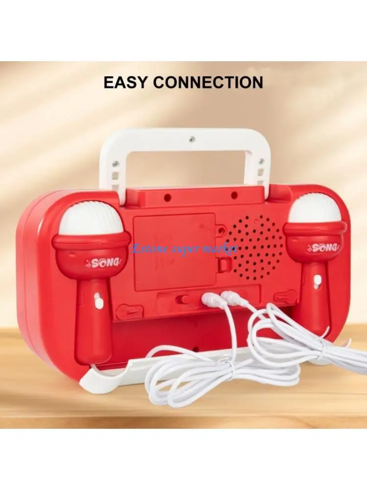090B Interactive Music Toy Microphone Children Karaoke Machine Singing Learning Toy