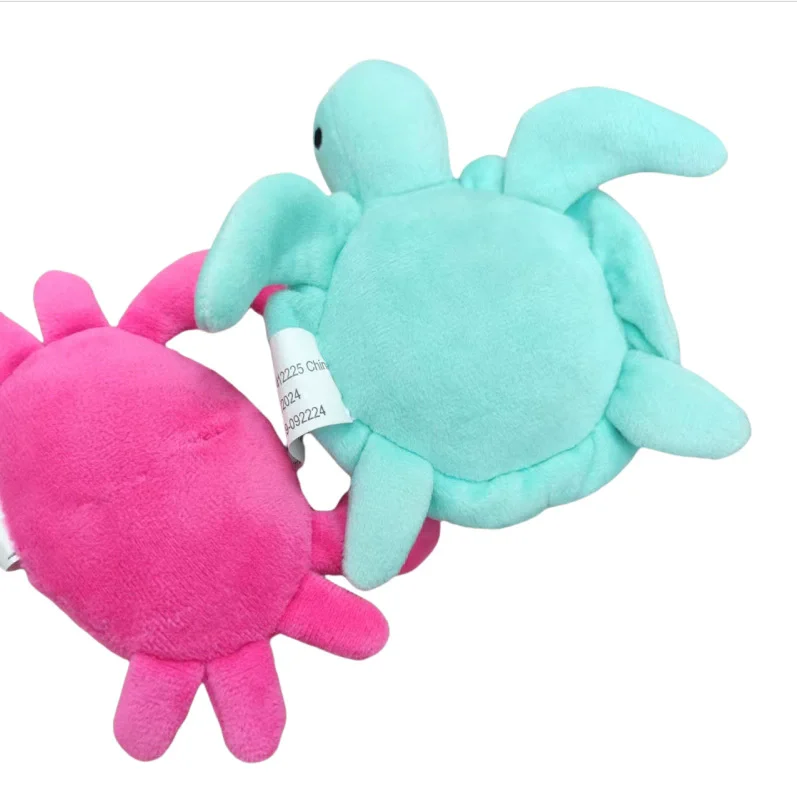 Nouveau Animal marin requin crabe poisson poulpe baleine peluche poupée tortue Super doux jouets Simulation dessin animé anniversaire cadeaux de noël