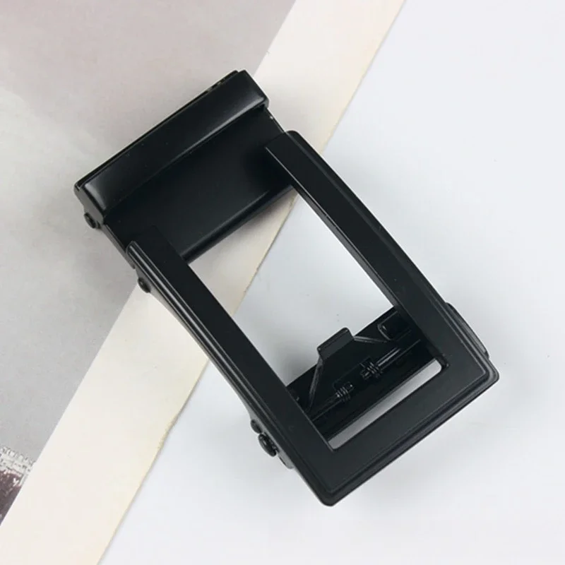 عرض 3.5 سنتيمتر حزام الموضة مشبك جديد الرجال حزام مشبك حزام مشبك الخصر عادية رئيس الأعمال اكسسوارات التلقائي مشبك #5