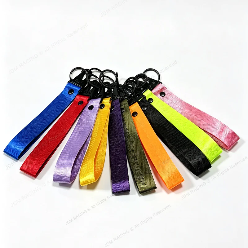 Mode Einfarbig Band Schlüsselbund Lanyard Business Geschenk Schlüssel Kette Männer Frauen Auto Schlüssel Strap Taille Brieftasche Schlüsselanhänger Schlüsselanhänger – Detail 6