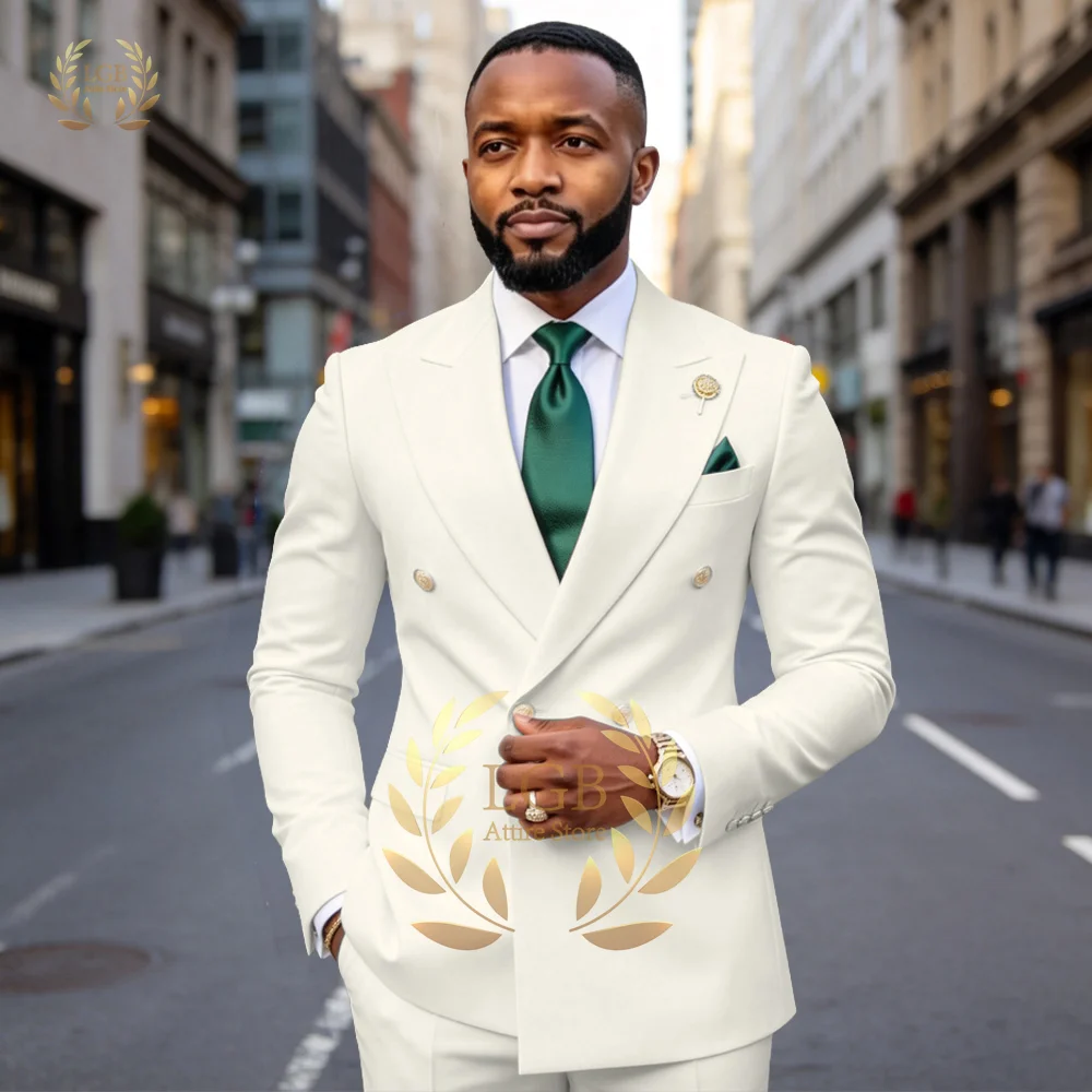 Men's Classic Formal Suit Set with Blazer and Pants Spring Autumn Office Workwear Daily Commute Fashion Style Clothing