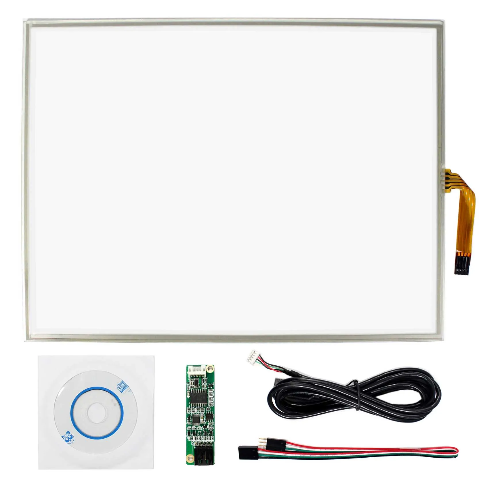 15.1inch Resistive Touch Panel For 15inch 1024x768 LCD Panel With USB Controller Card