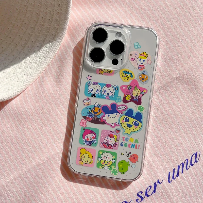 Cartoon Role Tamagotchi Dog Etui na telefon Samsung Galaxy A55 A35 A25 A15 A05s A54 A24 A14 A06 A13 A53 A33 A23 4G 5G Back Cover