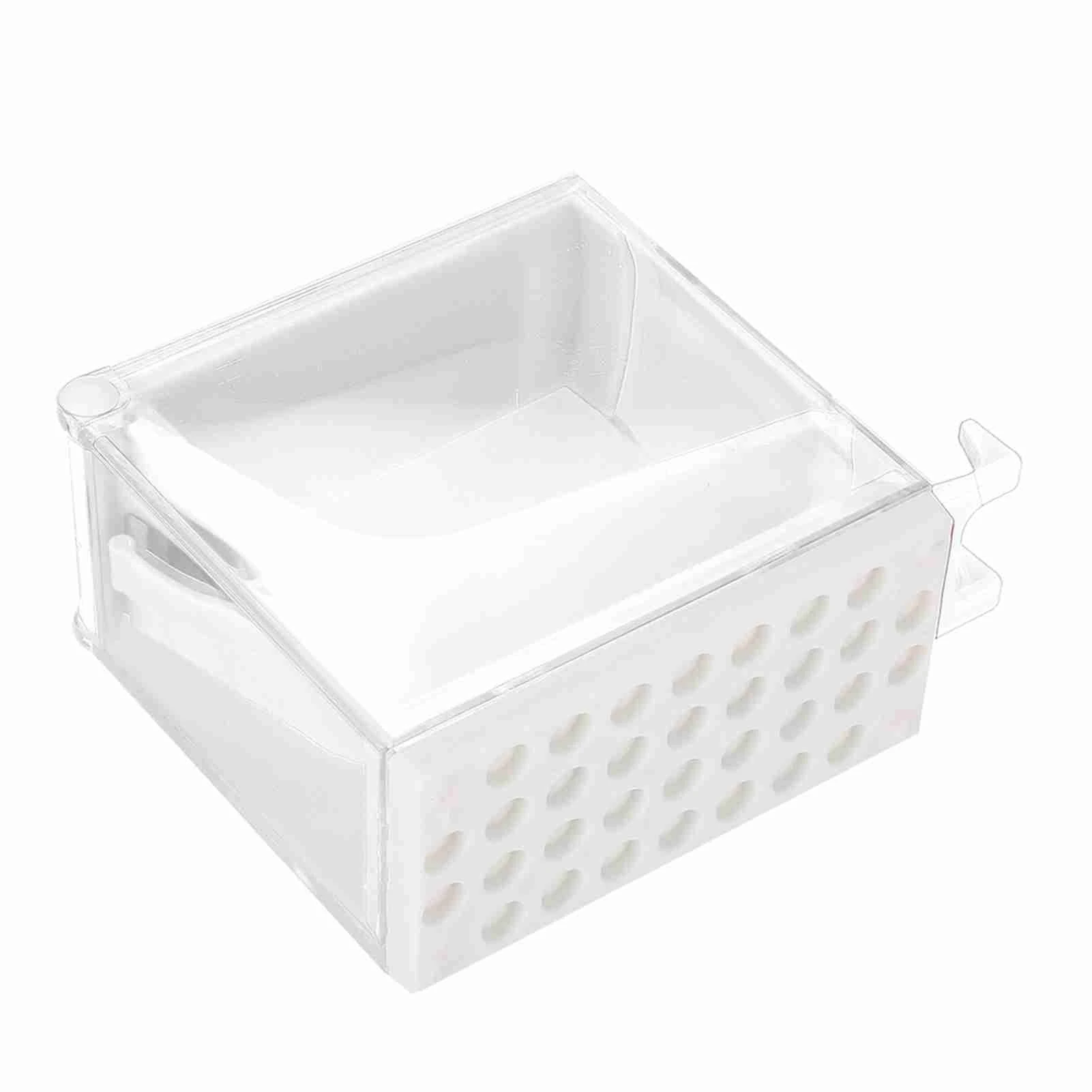 D5 Dental Dentist Cotton Roll Dispenser Divider Press Type Holder Push-Type Cotton Roll Box Dust-Proof Sliver Box Storage Box
