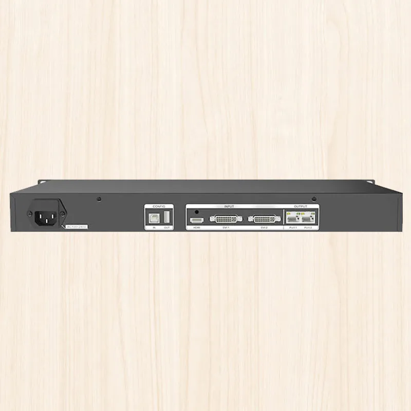 Prosesor Video X1 Colorlight RBG, pengontrol Display LED warna penuh, Port USB mendukung Input DVI HDMI