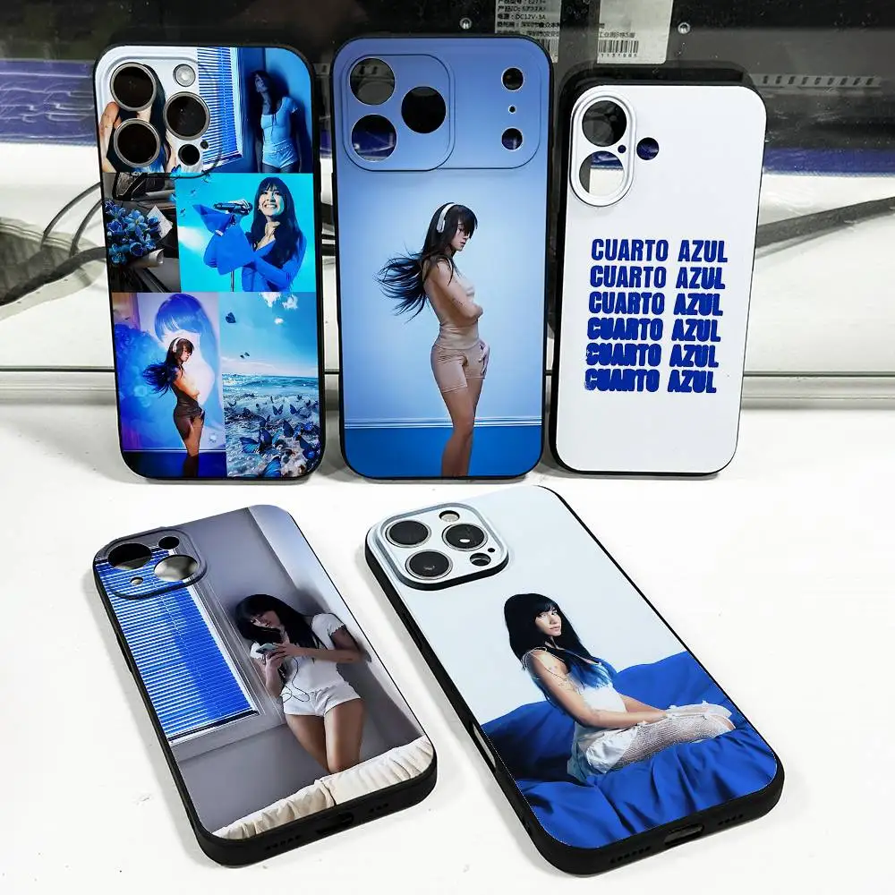 

Cuarto A-AitanaS Azul Phone Case For iPhone 17,16,15,14,13,12,11,Pro,Max,Plus,X,XS,SE4,E,Mini,Soft Black Case