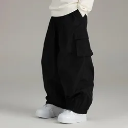 2024 hombre mujer esquí pantalones holgados cálidos sueltos cielo pantalones de esquí invierno al aire libre impermeable mujer nieve pantalones de Snowboard ropa