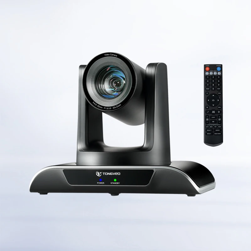 

AI Auto Framing NDI PTZ Conference Camera With USB IP SDI for Video Conference Church Education Live Streaming
