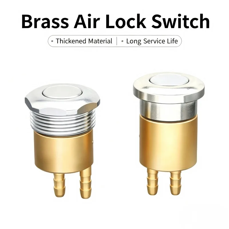 SmileKit Dental Materials Dental Chair Balance Arm Air Brake Valve Air Lock Switch Copper Spare Part Dentist 1Pcs Replace Access