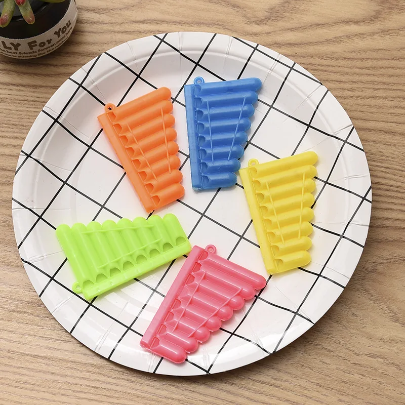 20Pcs Plastic Eight-Tone Harmonica Musical Instrument Toys for Kids Boys Girls Birthday Baby Shower Party Favors Pinata Fillers