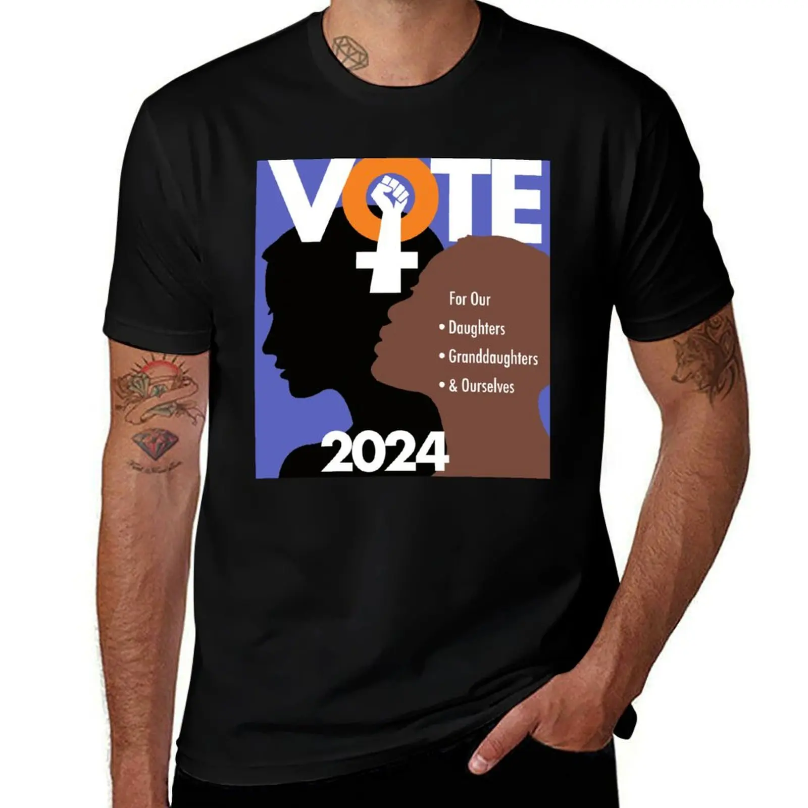 

For cotton Ourselves custom t Our Vote: T-Shirt Daughters, 100% shirts shirt for pack print t shirts man white Granddaughters, t