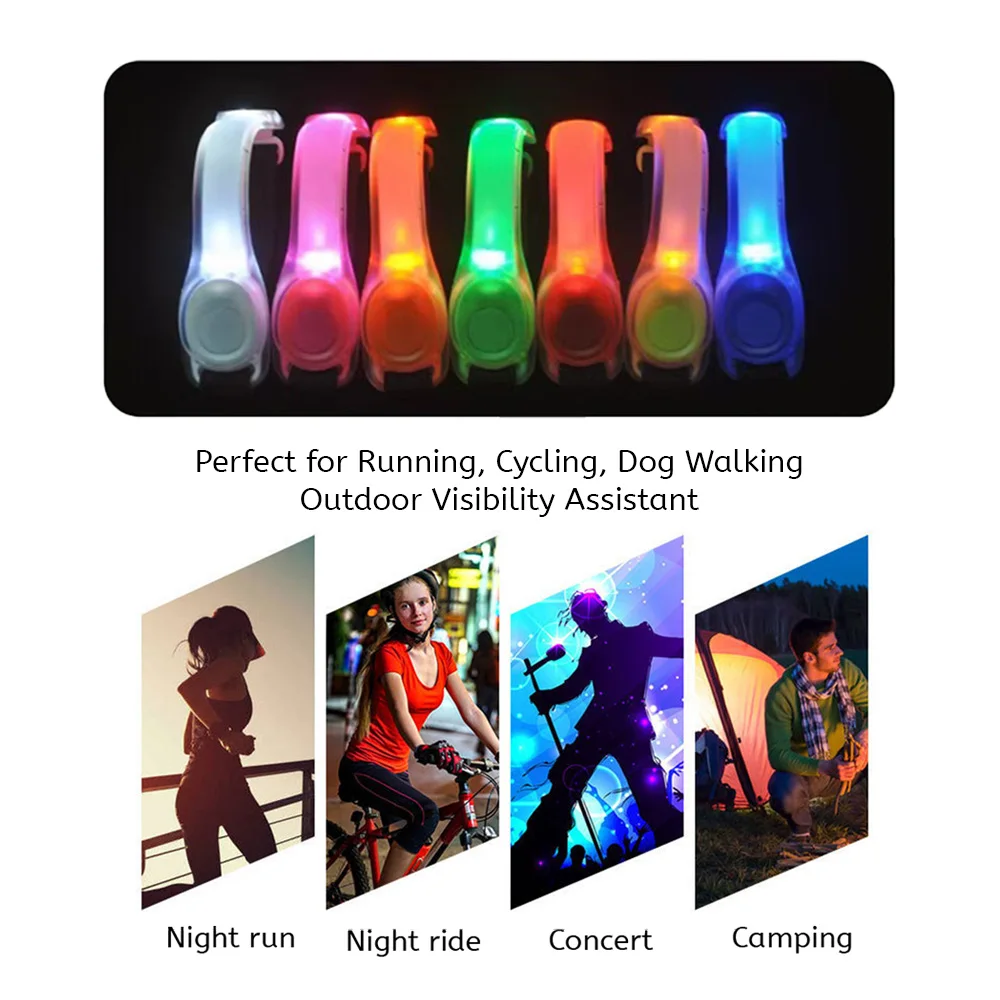 LED Light Up Armband Night Running Luminous Toys | Glow Sports Bracelet for Cycling Jogging Outdoor Sports | Party Glowing Toys