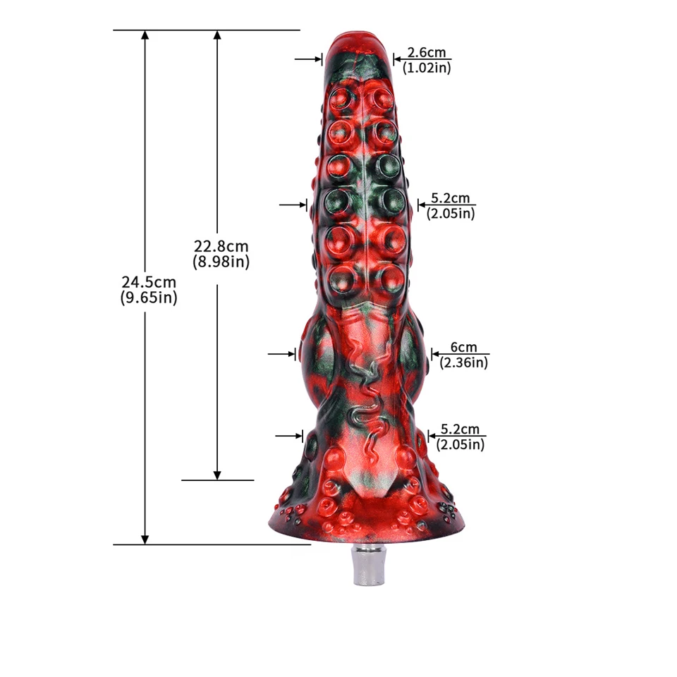 ROUGH BEAST Colorful Dildo for Quick Plug/Vac-u-lock Sex Machine Silicone Dildo Anal Plug Adult SM Game for Women and Men