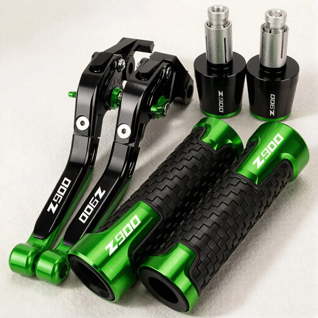 

Z900 2022 2023 Motorcycle Accessories CNC Brake Clutch Levers Handle bar grips ends For KAWASAKI Z900 2017 2018 2019 2020 2021