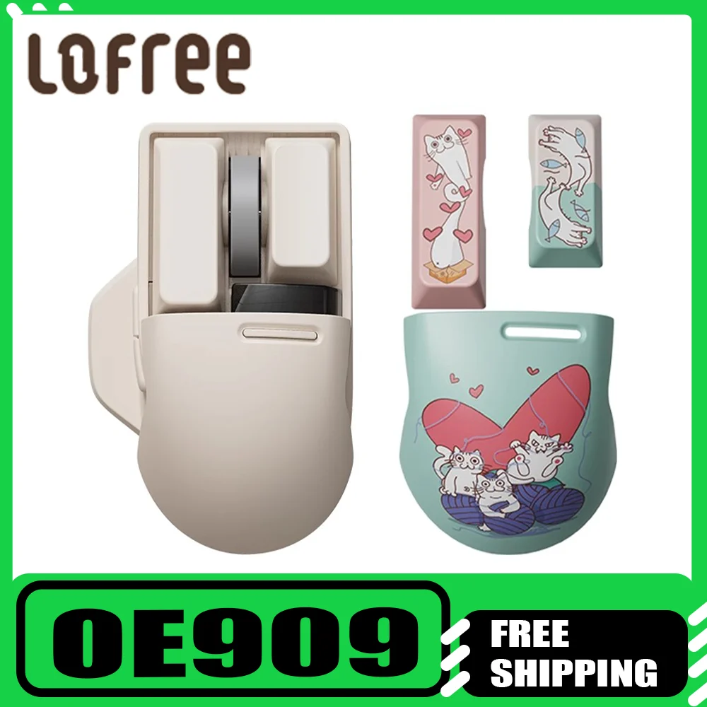 

Lofree Xiaoqiao 2,4g Беспроводная Bluetooth-мышь 3 режима Легкий OLED-дисплей Зарядка Киберспортивная игровая мышь Эргономичный офисный подарок