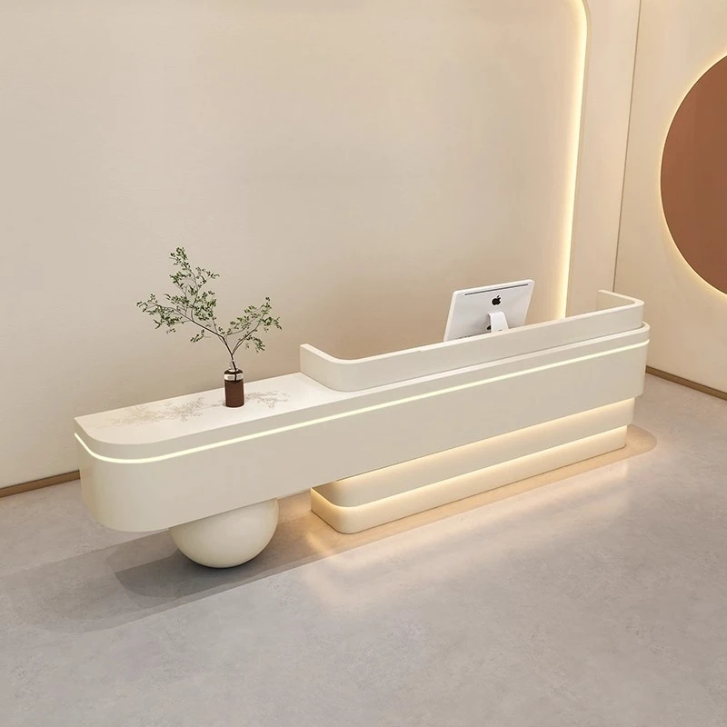 modern Simple reception counter beauty salon bar company hotel reception counter clothing store business industrial furniture
