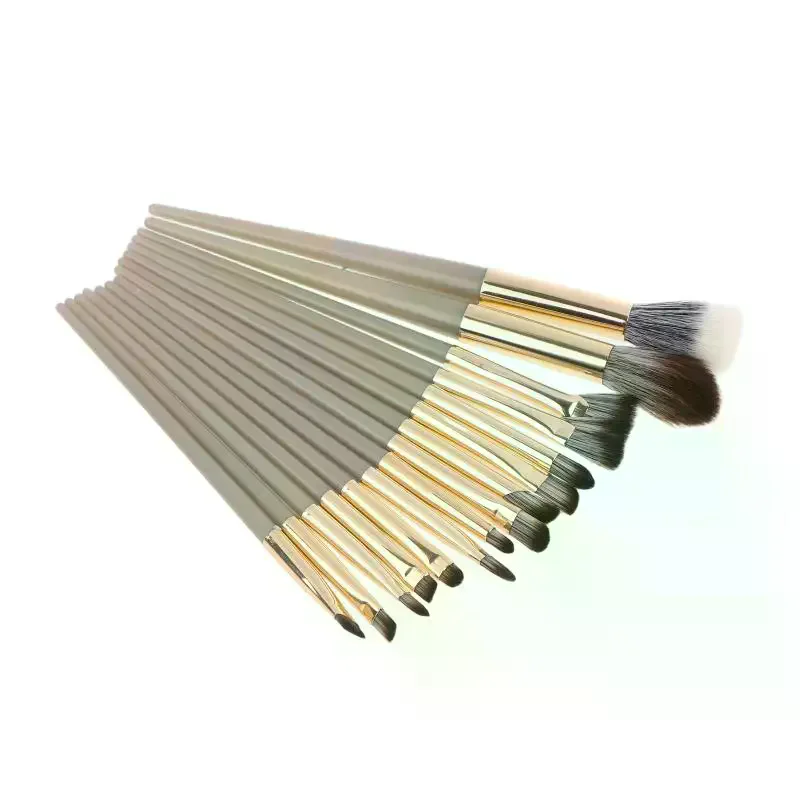 5/10/13/15Pcs Ultra-Thin Blade Eyeliner Brush Professional Eye Makeup Brush Set Nose Shadow Highlight Brush Eye Smudge Brush Kit