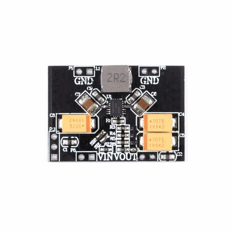 TPS63020 power module board automatic voltage rise and fall 2.5V 3.3V 4.2V 5V lithium battery low ripple