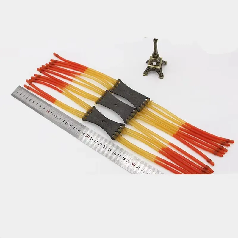2pcs Power Slingshots Increase Strength Shooting Double Rubber Band 4.5mm Ball Accessories Model 1632 Built-in 1745 Suitable
