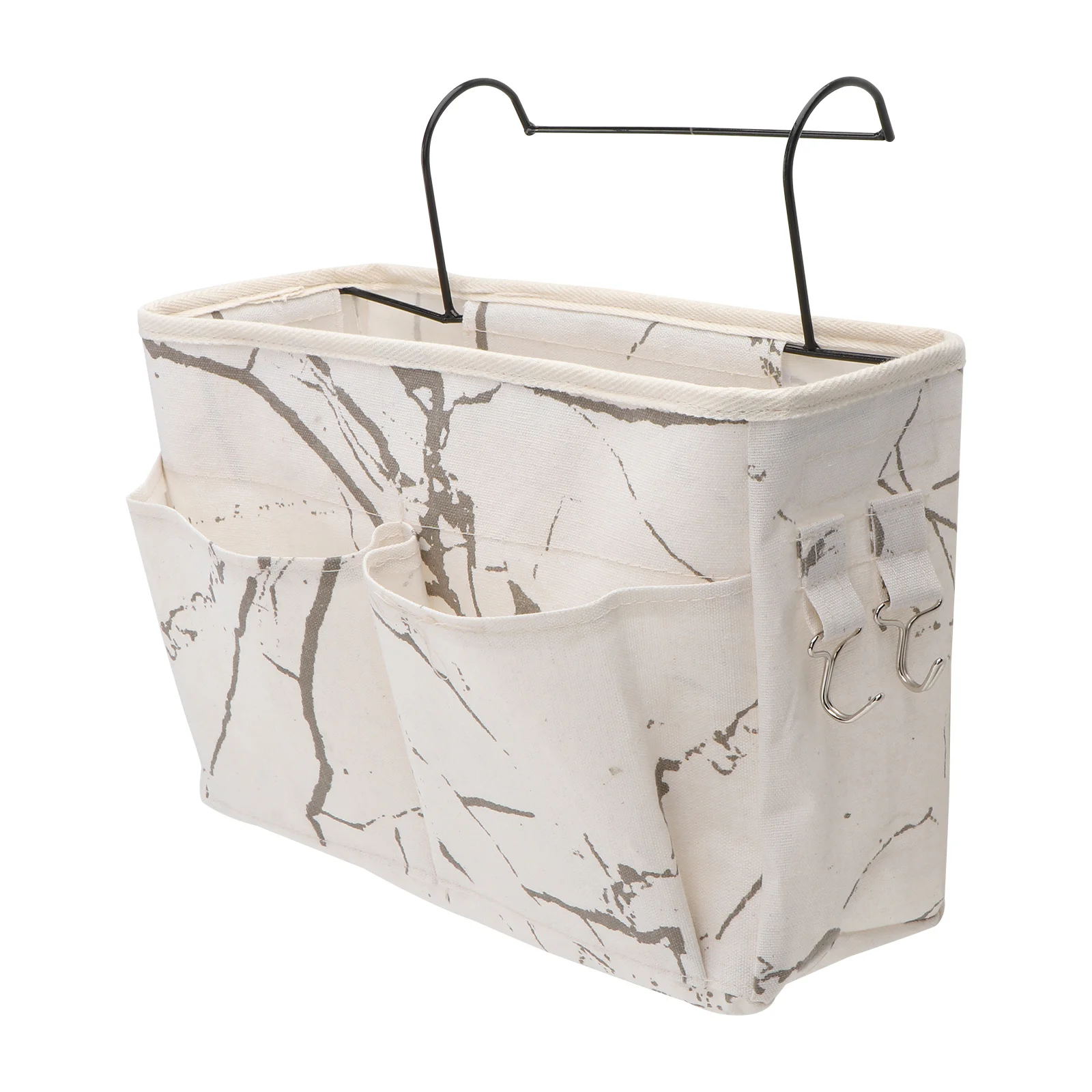 

1Pcs Creative Cloth Art Storage Bag Multi-Grid Hanging Organizer for Bedside Bedroom Dorm Bunk Cotton Cloth Hanging Bag