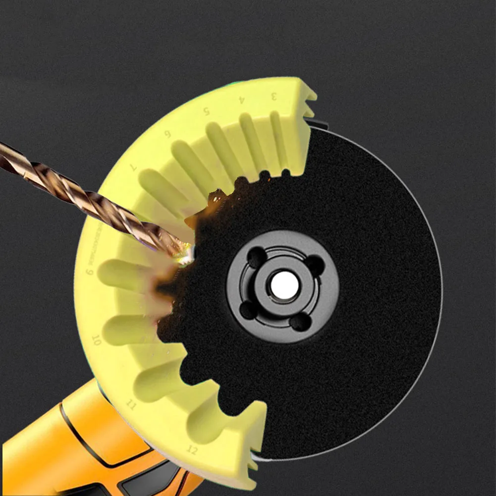 Drill Sharpener 3-12mm Multipurpose Drill Bit Grinding Sharpener Polishing For 100 Type Angle Grinder Drill Grinding Tool